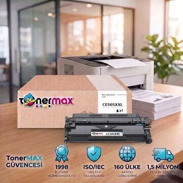 HP CE505XXL / P2050 / P2055 Muadil Toneri - 20'li Paket