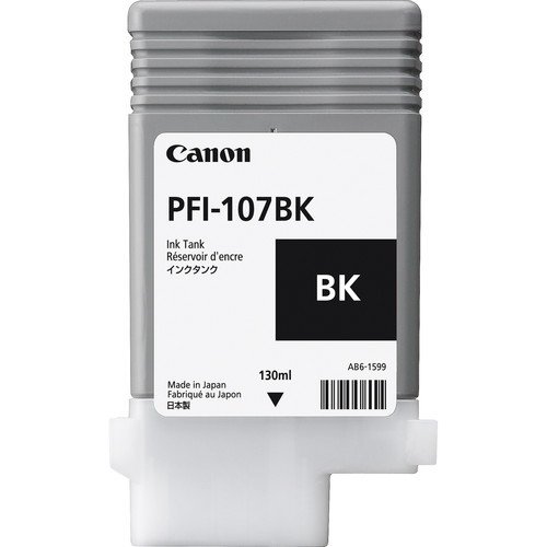 Canon PFI-107BK Black Orjinal Kartuş 130 ML.