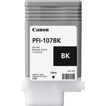 Canon PFI-107BK Black Orjinal Kartuş 130 ML.