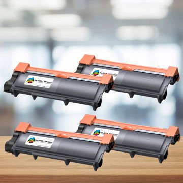 Brother TN-2355 Muadil Toner 4 'lÜ Avantaj Paket / DCP-L2500 / L2520 /L2540 / HL-L2300 / L2340 / L2360 / L2365 / MFC-L2700 / L2720 / L2740