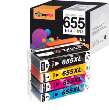 Hp 655 Muadil Kartuş Set /4615 /4625 /5525 /6520 /6525