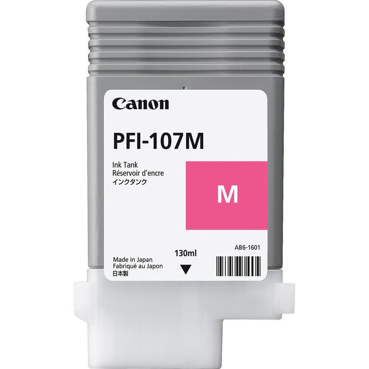 Canon PFI-107M Magenta Orjinal Kartuş 130 ML.