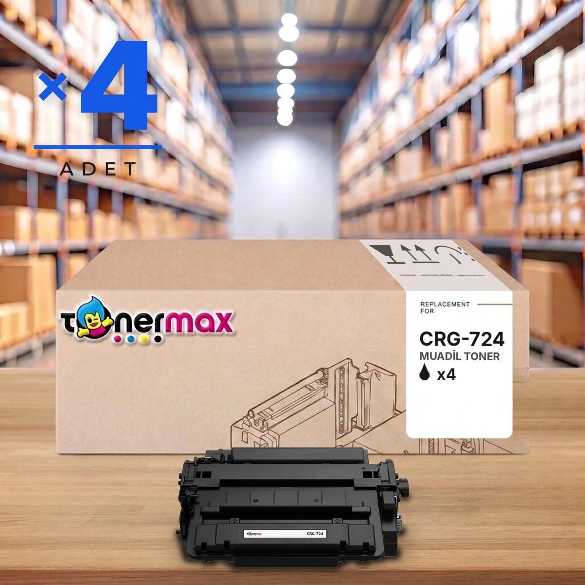 Canon CRG-724 4'lü Paket