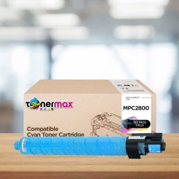 Ricoh Aficio MPC-2800 Mavi Muadil Toner / MPC3001 / MPC3300 / MPC3501