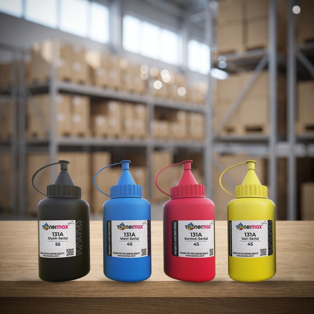 HP 131A CMYK toner dolum tozu seti