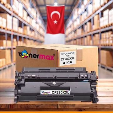 HP CF280XXL / Pro 400 M401 / M425 Muadil Toneri - 10'lu Paket