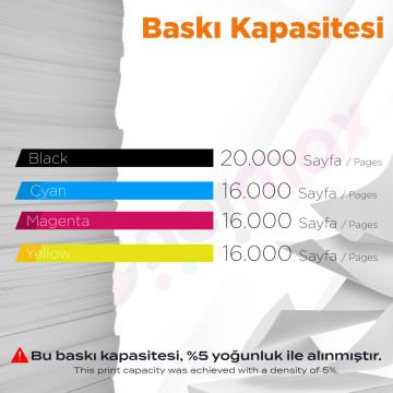 Ricoh MPC-2800 Kırmızı Muadil Toner / MPC3001 / MPC3300 / MPC3501