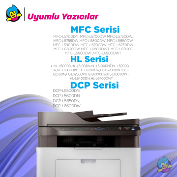 Brother TN-3467 Muadil Toner 4'lü Avantaj Paket / HL-L5200 / L6200 / MFC-L5755 / L6700 / L6900