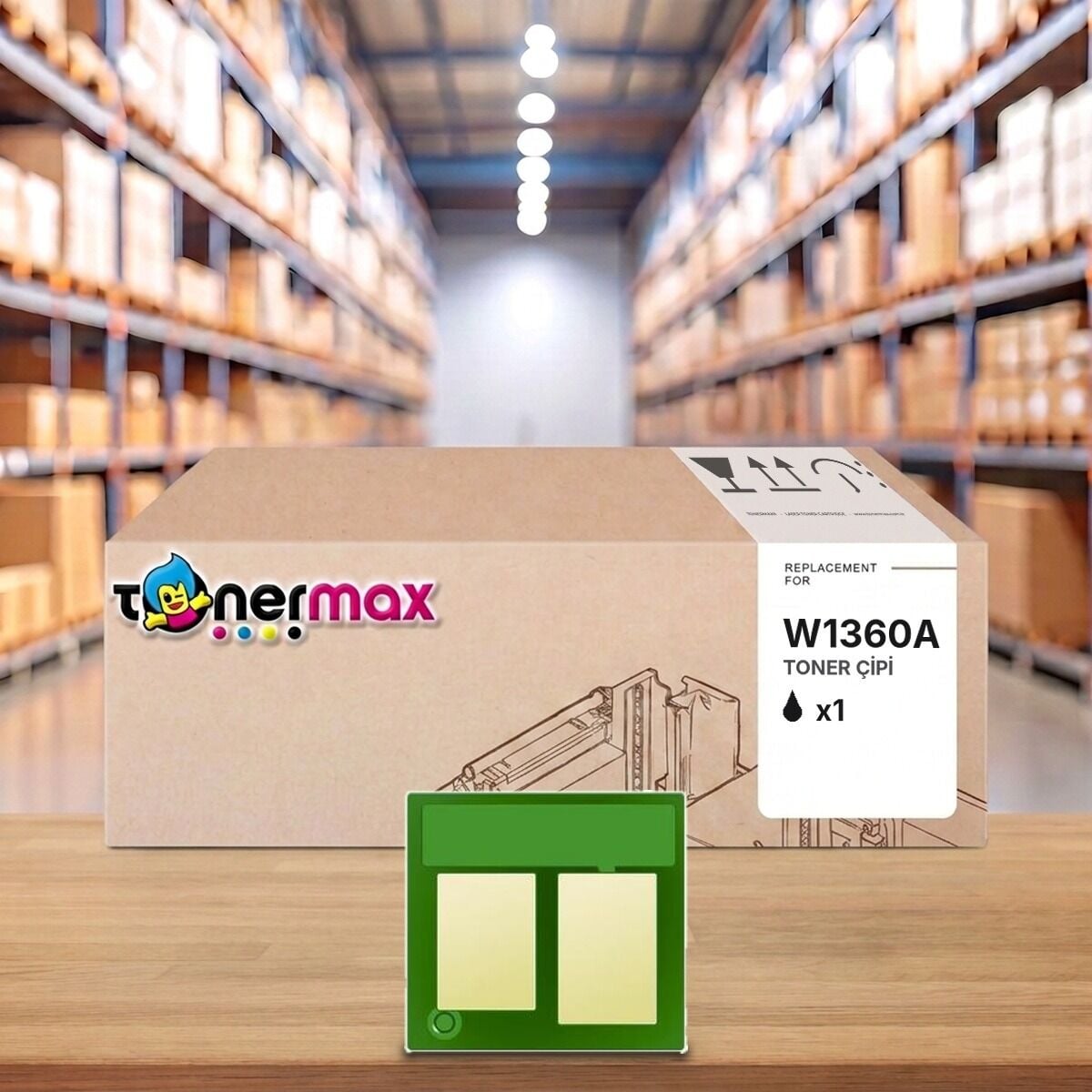 TonerMAX® W1360A Toner Çipi