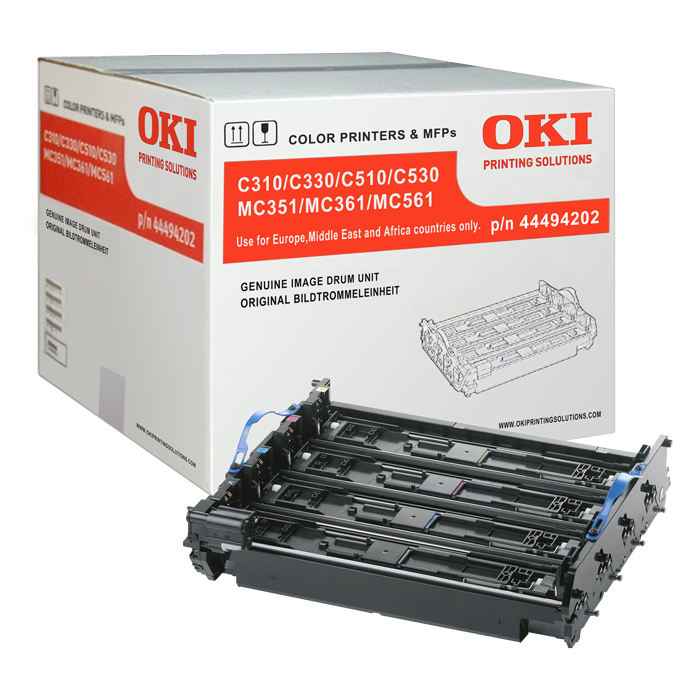 Oki 44968301 / C301 / MC342 / MC363 / C332 Orjinal Drum Ünitesi