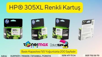 Hp 305XL 3YM62AE - 3YM62AE Avantaj Paket Yüksek Kapasite