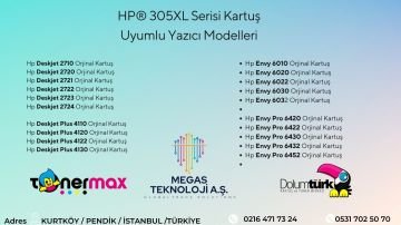 Hp 305XL 3YM62AE - 3YM62AE Avantaj Paket Yüksek Kapasite