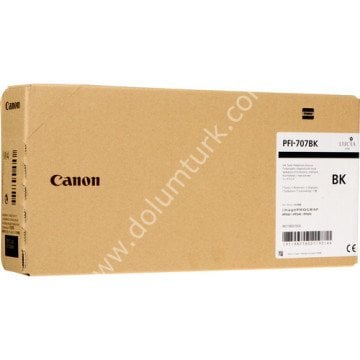 Canon PFI-707BK Black Orjinal Kartuş 700 ML.