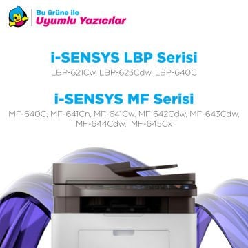 Canon CRG-054 Muadil Toner Set/LBP-621Cw /LBP-640C /LBP-623Cdw /MF640C /MF641Cn /MF641Cw /MF642Cdw / MF643Cdw / MF644Cdw / MF645Cx/ MF654cx
