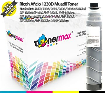 Ricoh 1230D /Aficio 1500 / 1600 / 2015 / 2016 / 2020 / MP1500/ MP2000  Muadil Toner - A PLUS