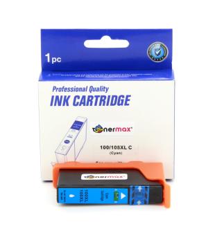 Lexmark 100XL / 14N106E Mavi Muadil Kartuş