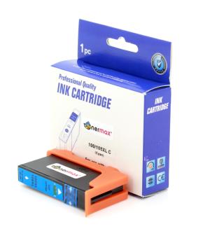 Lexmark 100XL / 14N106E Mavi Muadil Kartuş
