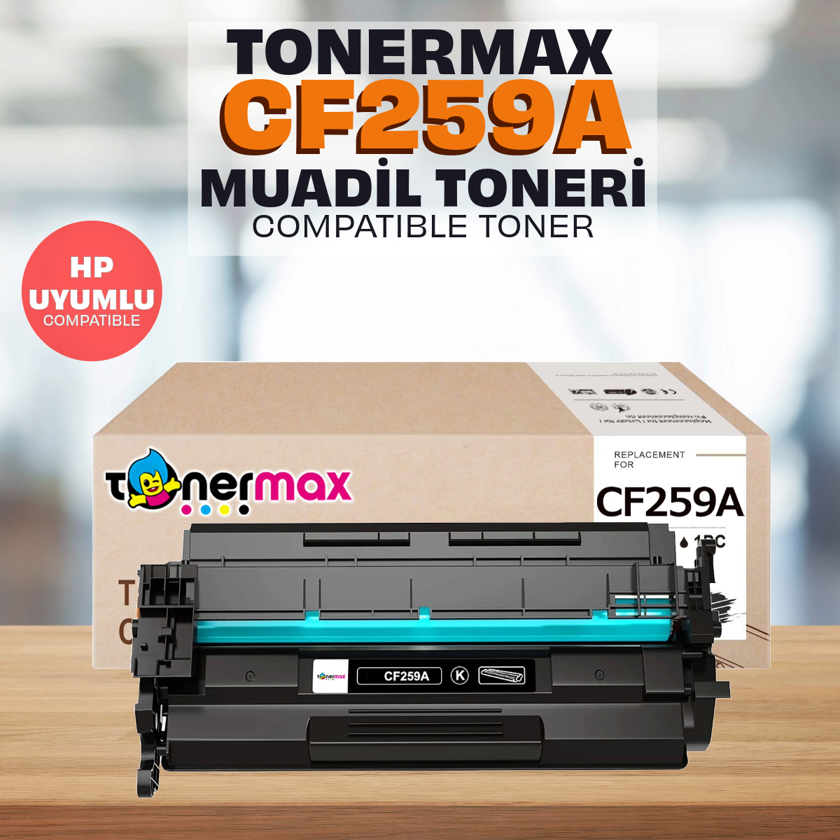 Hp 59A CF259A Muadil Toner Çipli / Hp Laserjet M304 / M404 / M428