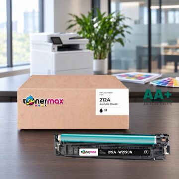 Hp 212A W2120A Siyah Muadil Toner AA Plus / Color LaserJet Enterprise M554 / M555 / MFP M578