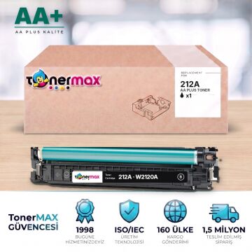 Hp 212A W2120A Siyah Muadil Toner AA Plus / Color LaserJet Enterprise M554 / M555 / MFP M578