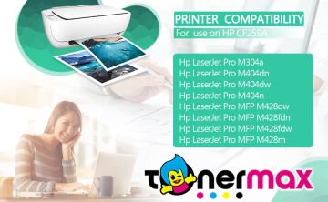 Hp 59X CF259X Muadil Toner - Çipli / Hp Laserjet M304 / M404 / M428
