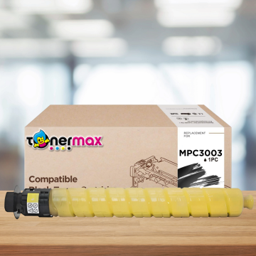 Ricoh Aficio MPC3003 Sarı Muadil Toner/ MPC3004 / MPC3503 / MPC3504