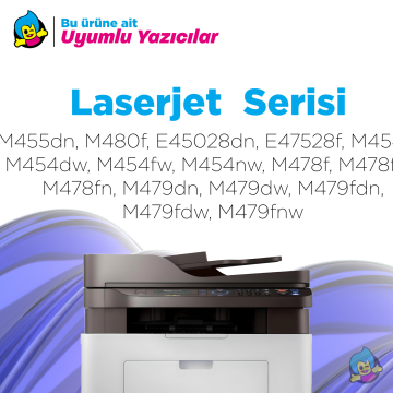 Hp 415X Muadil Toner Siyah - Çipli / M455 / M480 / M454 / M478 / M479