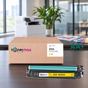 Hp 212A W2122A Sarı Muadil Toner AA Plus / Color LaserJet Enterprise M554 / M555 / MFP M578