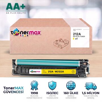 Hp 212A W2122A Sarı Muadil Toner AA Plus / Color LaserJet Enterprise M554 / M555 / MFP M578