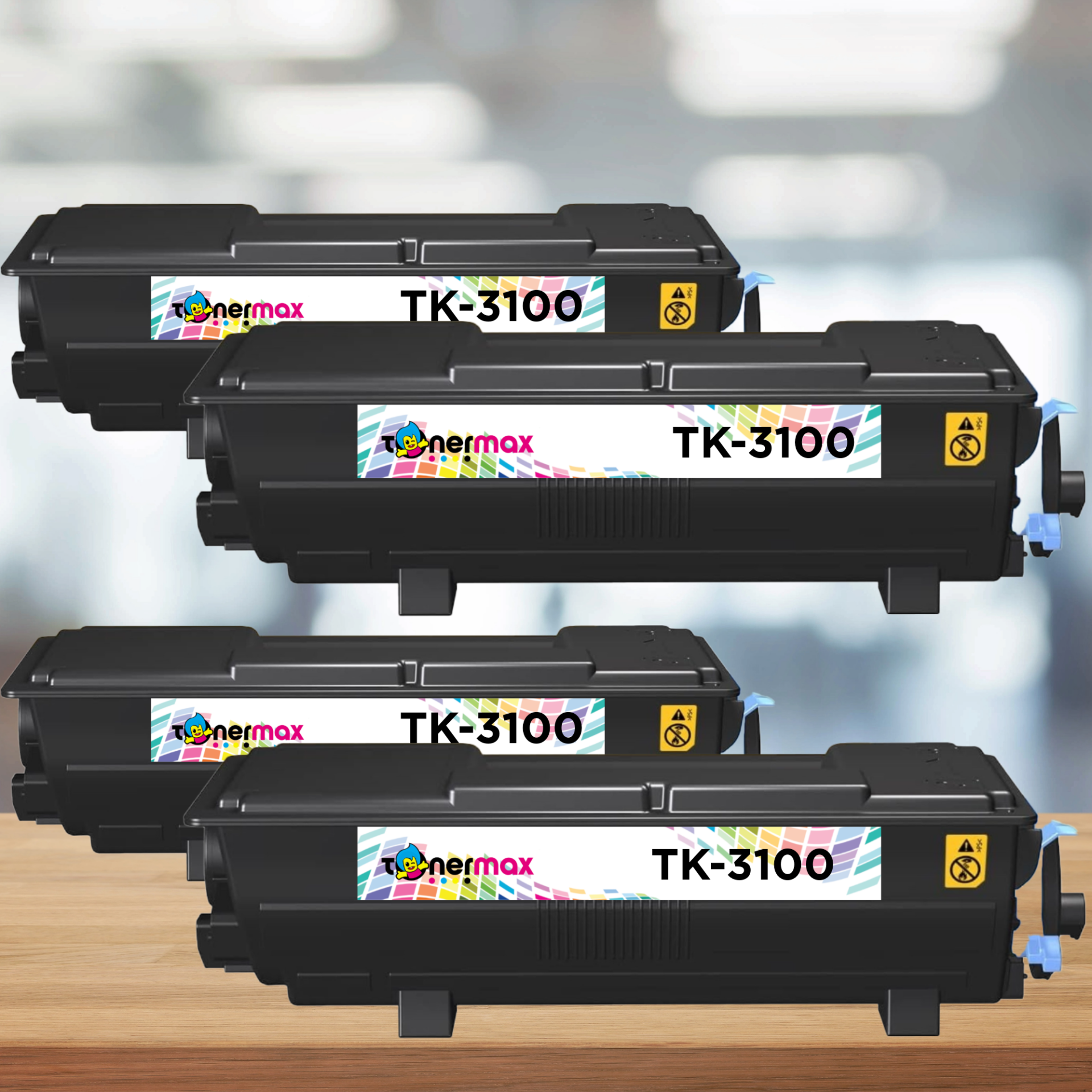 Kyocera Mita TK-3100 Muadil Toner 4'lü Paket / Ecosys M3040 / M3540 / FS-2100