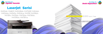Hp 415X W2032X Muadil Toner Sarı - Çipli / M455 / M480 / M454 / M478 / M479