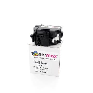Konica Minolta Uyumlu Tonermax A5X0450 / TNP-48  Mavi Muadil Toner/ Bizhub C3850 / C3350