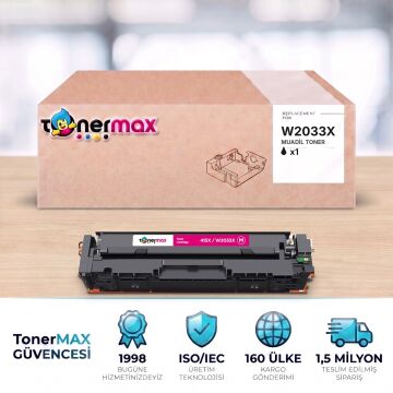 Hp 415X W2033X Muadil Toner Kırmızı  - Çipli/ M455 / M480 / M454 / M478 / M479