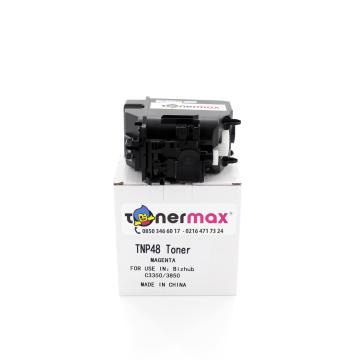 Konica Minolta Uyumlu Tonermax A5X0350 / TNP-48  Kırmızı Muadil Toner/ Bizhub C3850 / C3350