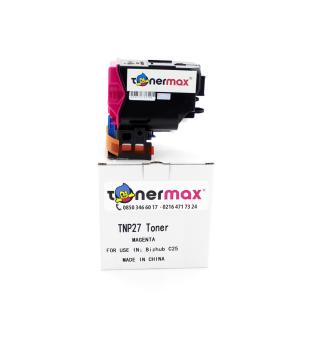 Konica Minolta Uyumlu Tonermax A0X5353 / TNP-27 M/ Bizhub C25 Kırmızı Muadil Toner