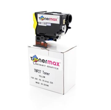 Konica Minolta A0X5253 / TNP-27 Y/ Bizhub C25 Sarı Muadil Toner