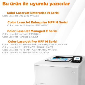 Hp 415X Muadil Toner Set 2'li Paket + 1 Siyah Hediye/ M455 / M480 / M454 / M478 / M479