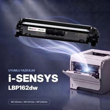 Canon CRG-051 Muadil Toner / MF-264dw / MF-267dw / MF-269dw / LBP-162dw / LBP-162dwf - A Plus