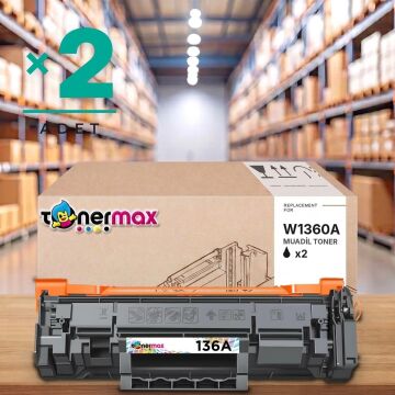 Hp 136A-W1360A Muadil Toner - Çipli 2'li Paket / M211 / M236