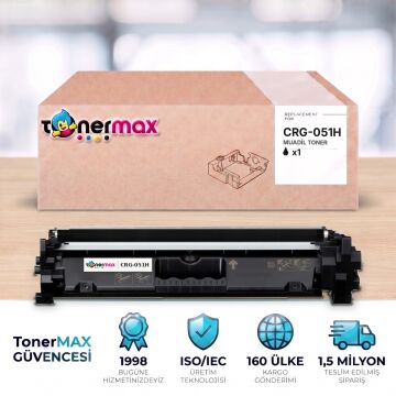 Canon CRG-051H Muadil Toner 10'lu Paket / MF-264dw / MF-267dw / MF-269dw / LBP-162dw / LBP-162dwf