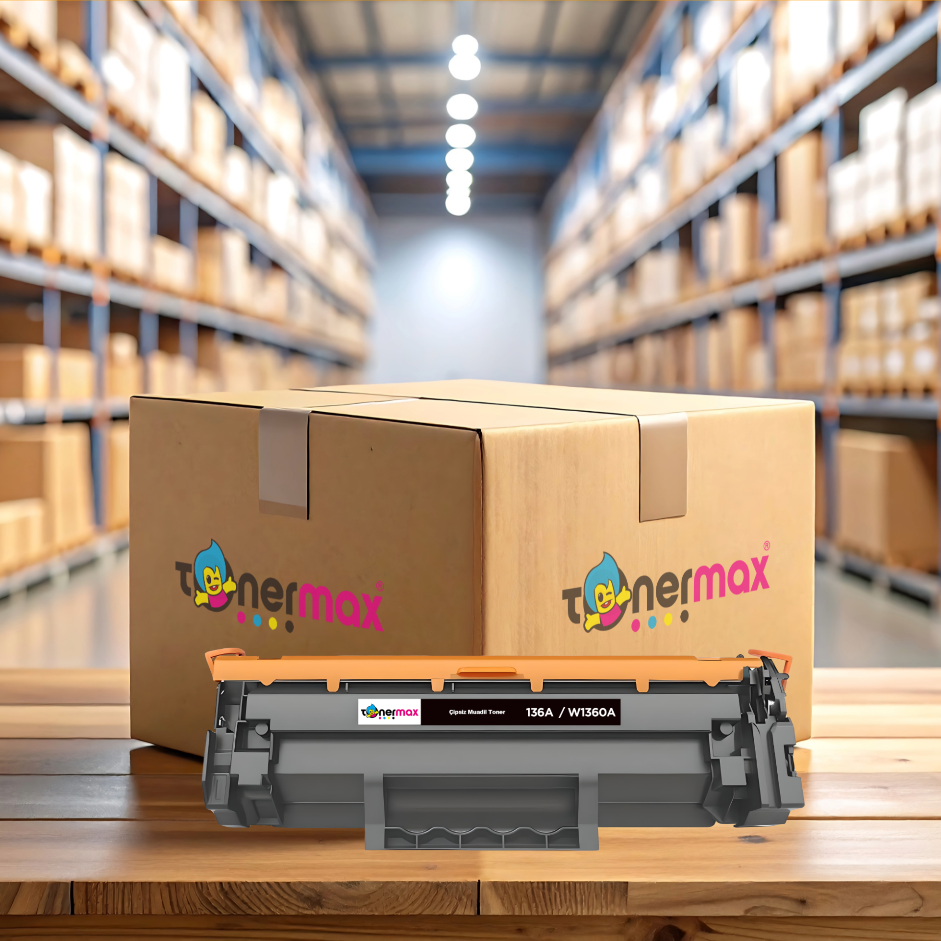 Hp 136A-W1360A Muadil Toner - Çipli 20'li Avantaj Paket