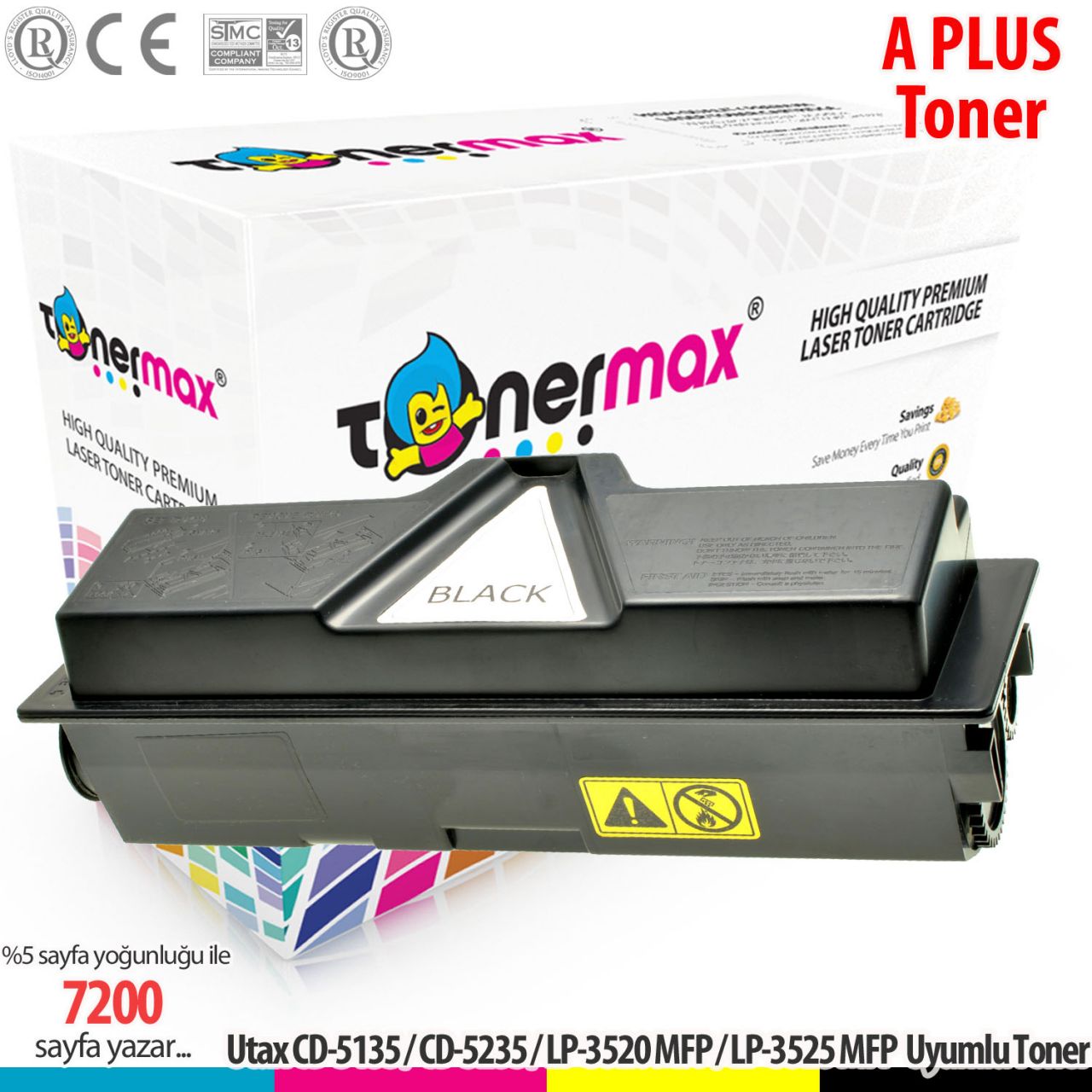 Utax CD5135 / CD5235 / LP3520 / LP3525 A Plus Muadil Toner