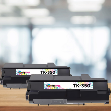 Kyocera Mita TK-350 Muadil Toner 2'li Paket/ FS3040 / FS3140 / FS3540 / FS3640 / FS3920