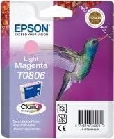 Epson T0806 Açık Kırmızı Orjinal Kartuş