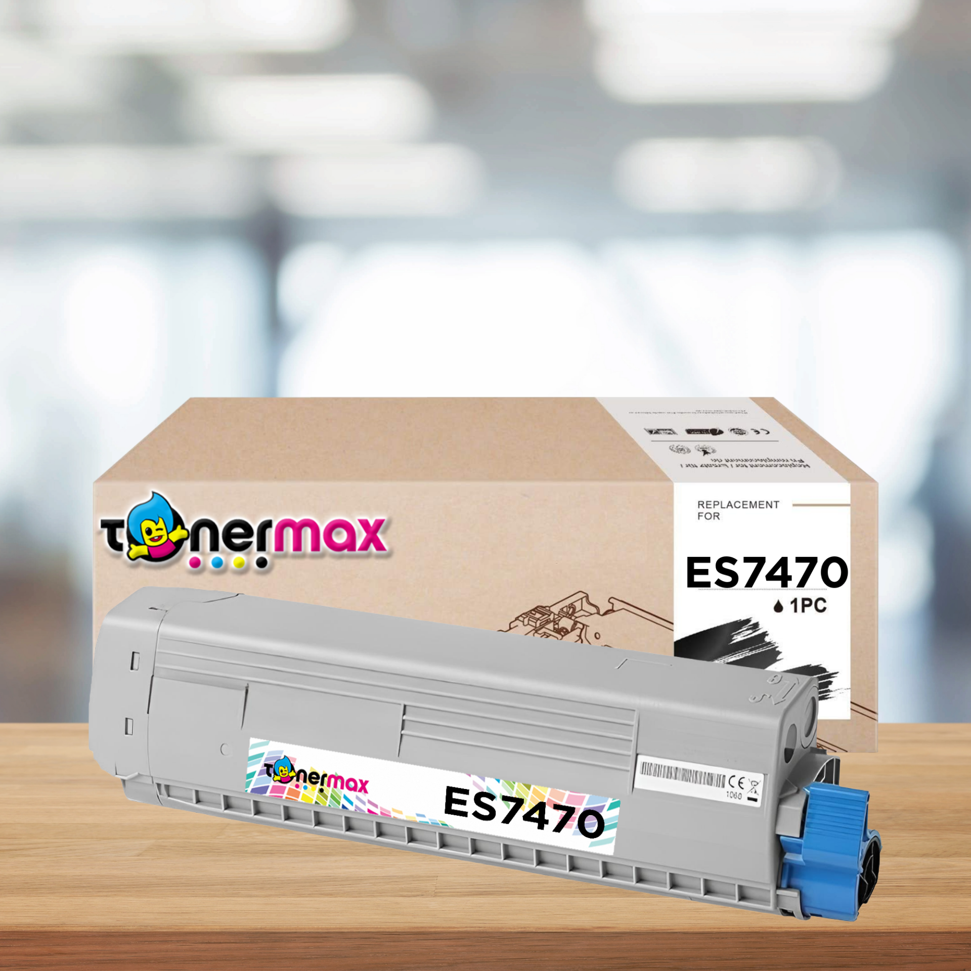 Oki ES7470 / ES7480 Muadil Toner Sarı