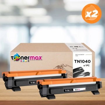 Brother TN-1040 Muadil Toner 2'li Ekonomik Paket / HL-1211/DCP-1510/HL-1110/MFC-1810/MFC-1910