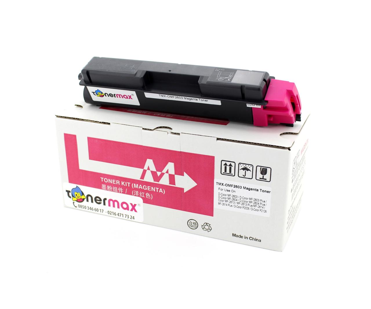 Olivetti B0948 / MF2603 Kırmızı Muadil Toner / MF2604 / P2026 / P2126 