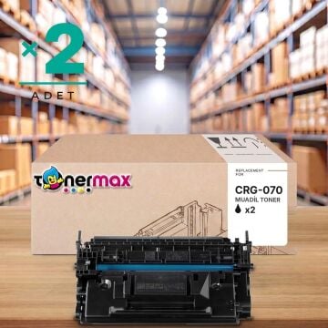 Canon CRG-070 Muadil Toner - Çipli 2'li Avantaj Paket / LBP243dw / LBP246dw / MF461dw / MF463dw / MF465dw / 5639C002AA