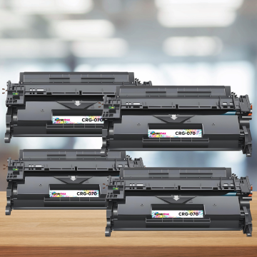 Canon CRG-070 Muadil Toner - Çipli 4'lü Avantaj Paket / LBP243dw / LBP246dw / MF461dw / MF463dw / MF465dw / 5639C002AA