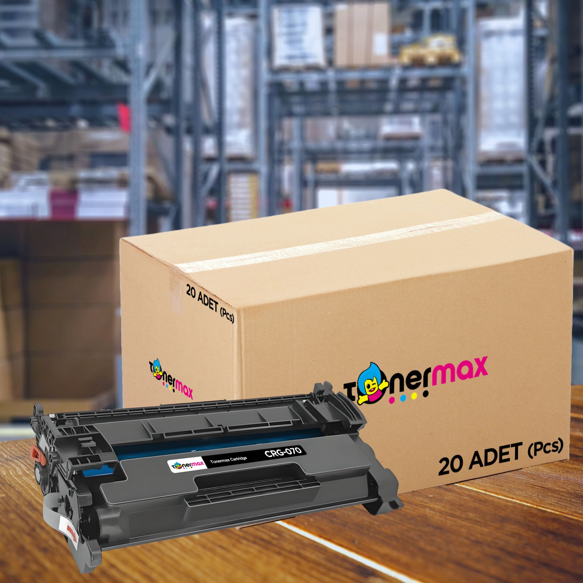 Canon CRG-070 Muadil Toner - Çipli 20'li 1 Koli Avantaj Paket / LBP243dw / LBP246dw / MF461dw / MF463dw / MF465dw / 5639C002AA